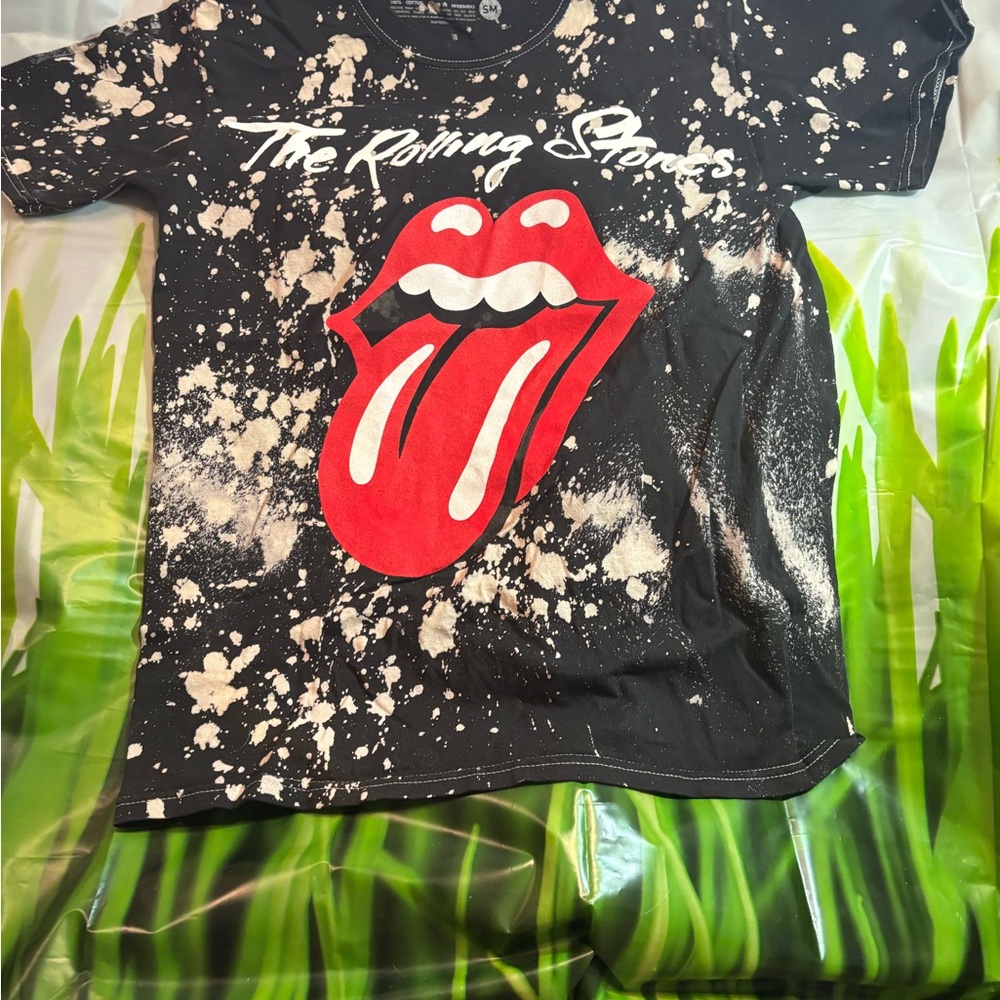 Rolling Stones Black Graphic T-Shirt
